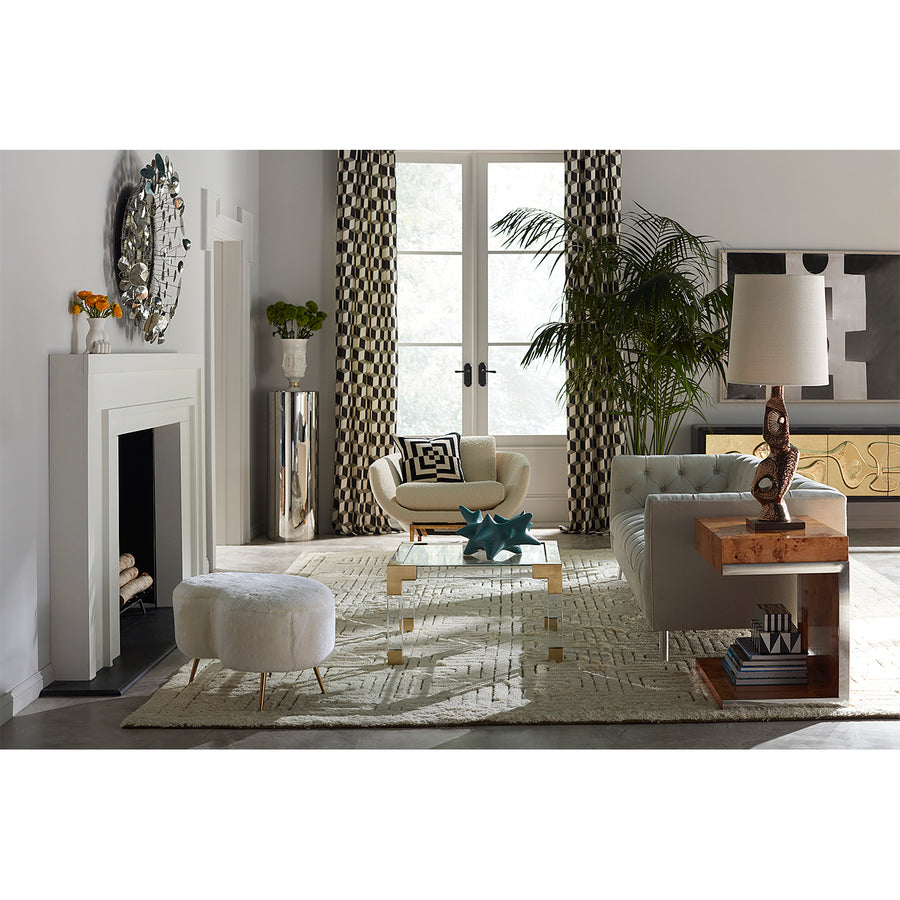 Mappa Wood Cantilevered Side Table – Bond – alternate view 5