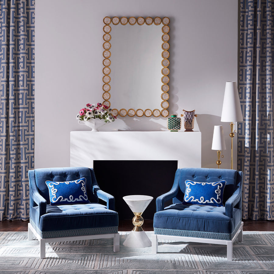 White Linen Shade Floor Lamp | Jonathan Adler Caracas | Oroa.com