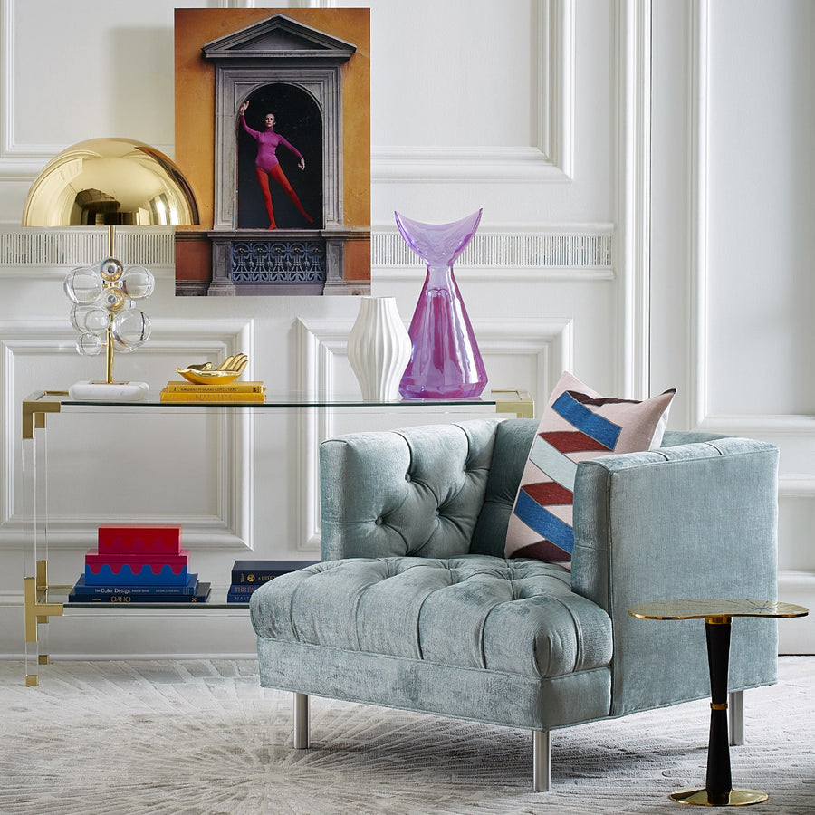 Clear Acrylic Framed Console | Jonathan Adler Jacques | Oroa.com