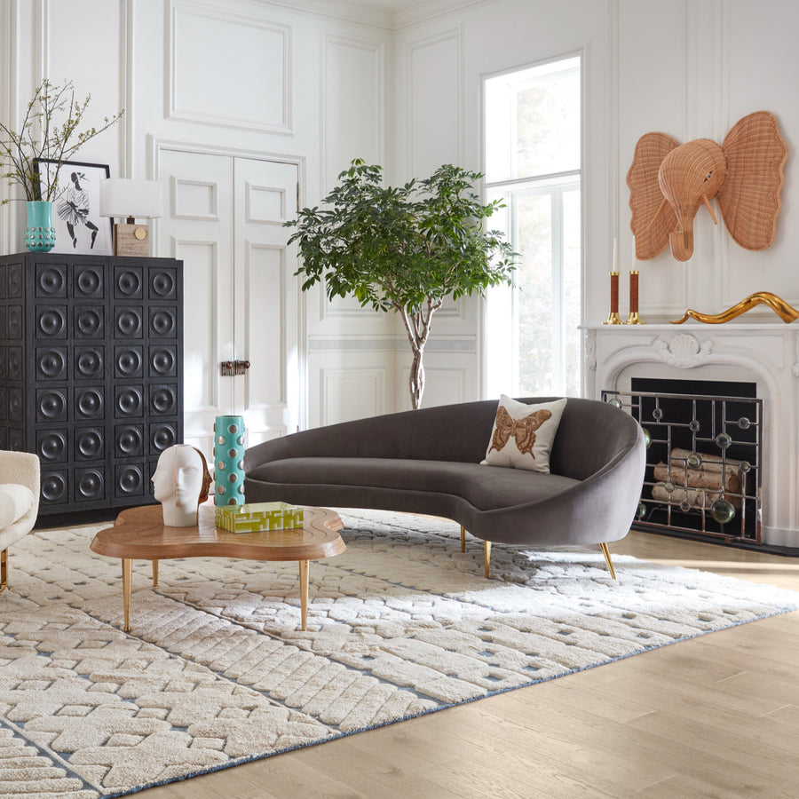 Curved Modern Sofa | Jonathan Adler Ether | Oroa.com