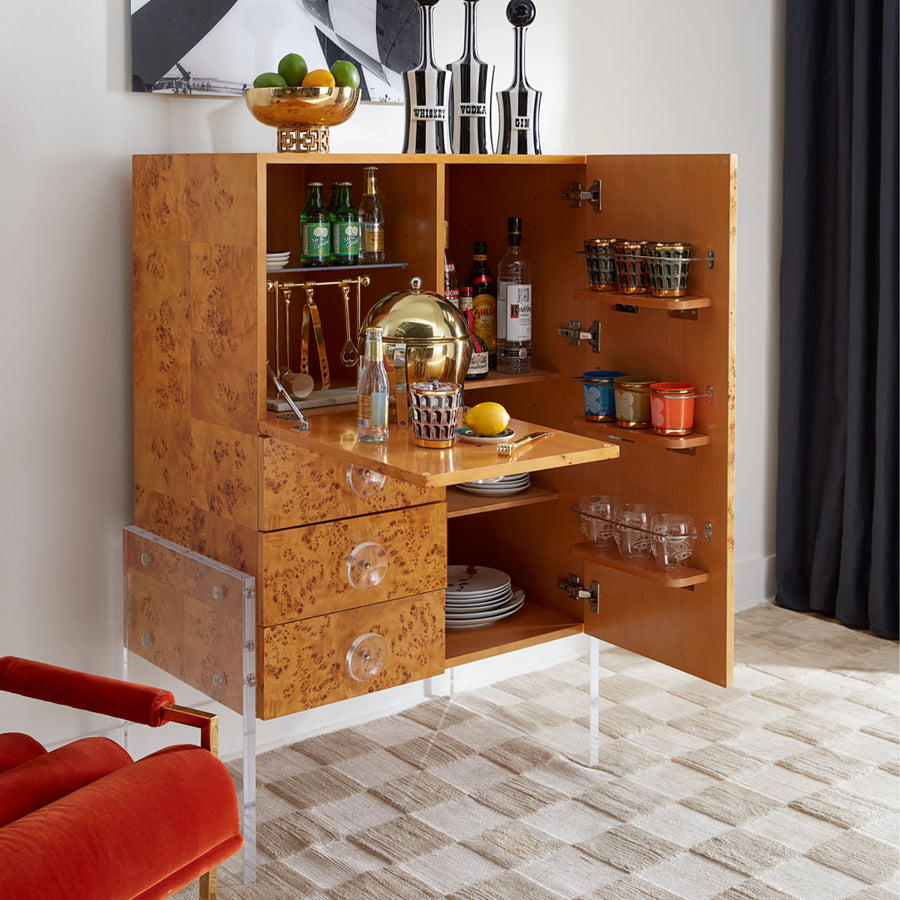 Mappa Wood Bar Cabinet | Oroa.com