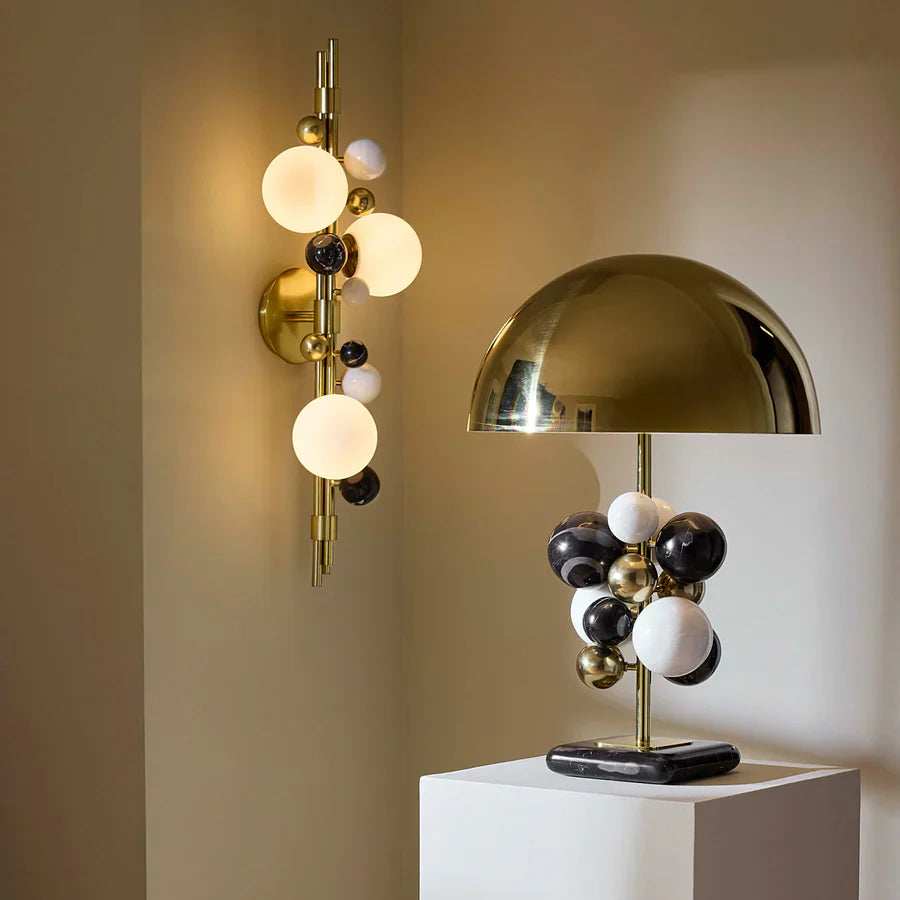 Three-Light Orbs Wall Lamp | Jonathan Adler Globo
