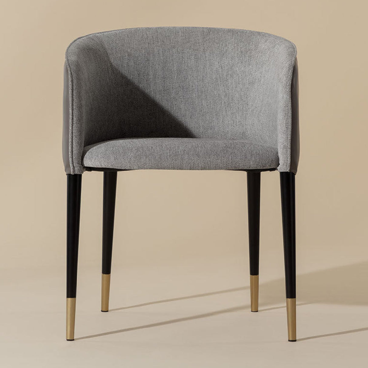 Fabric & Leather Dining Armchair by Splendido Asher Dining Chair, alternate view 3