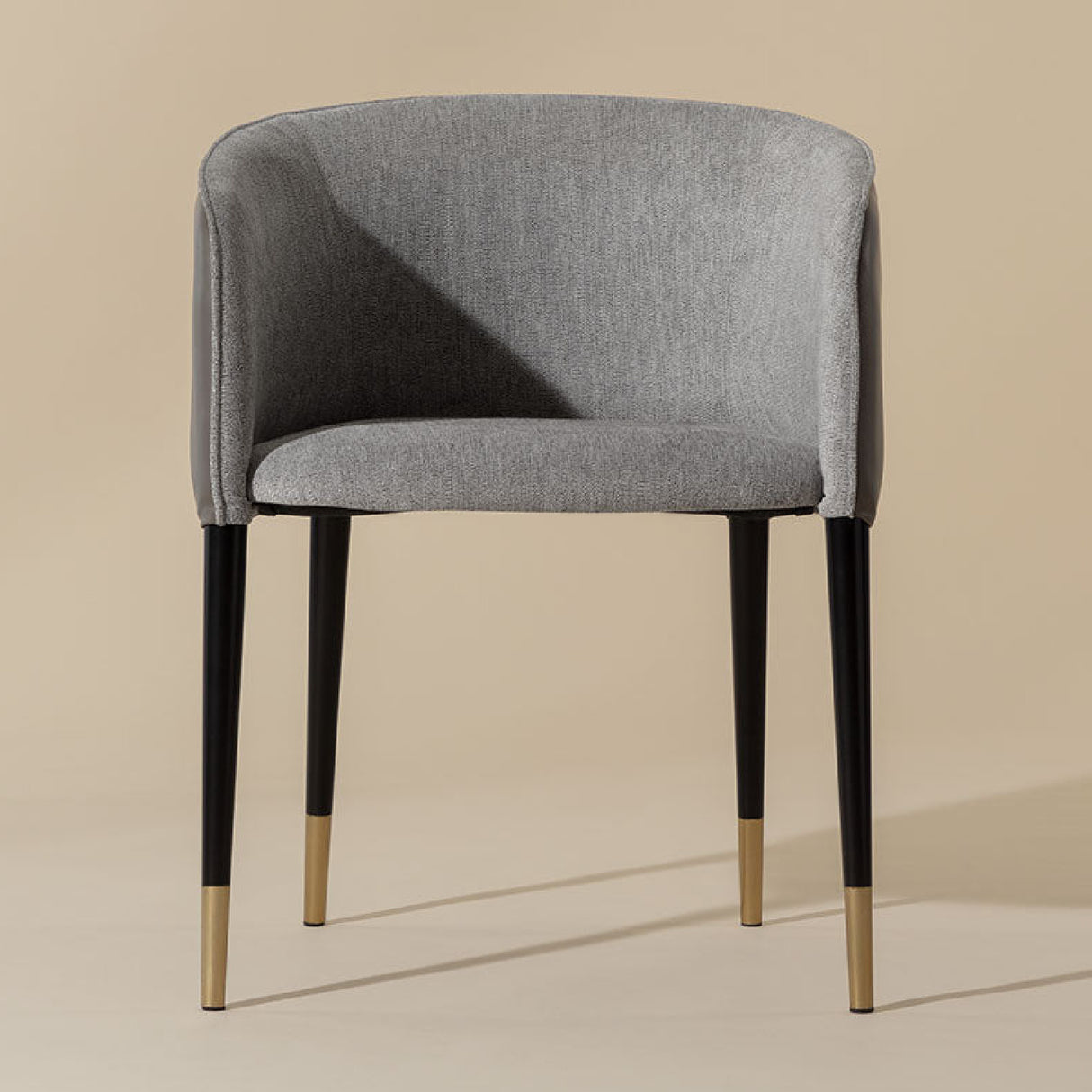 Fabric & Leather Dining Armchair by Splendido Asher Dining Chair, alternate view 6