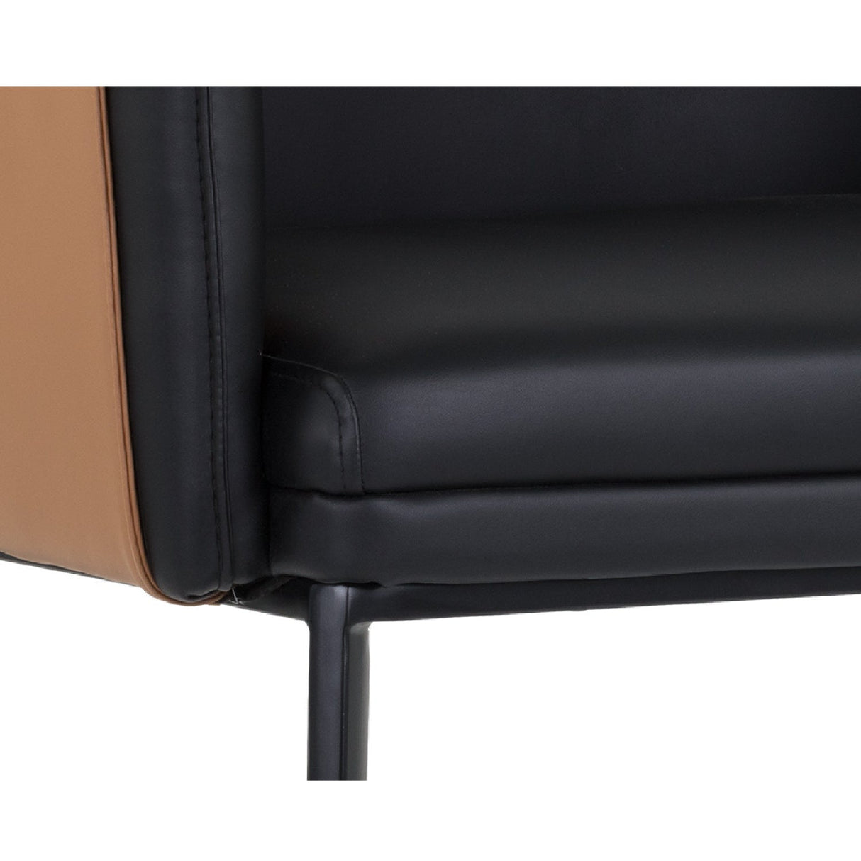Leather-Inspired Dining Chair by Splendido Carter, alternate view 7