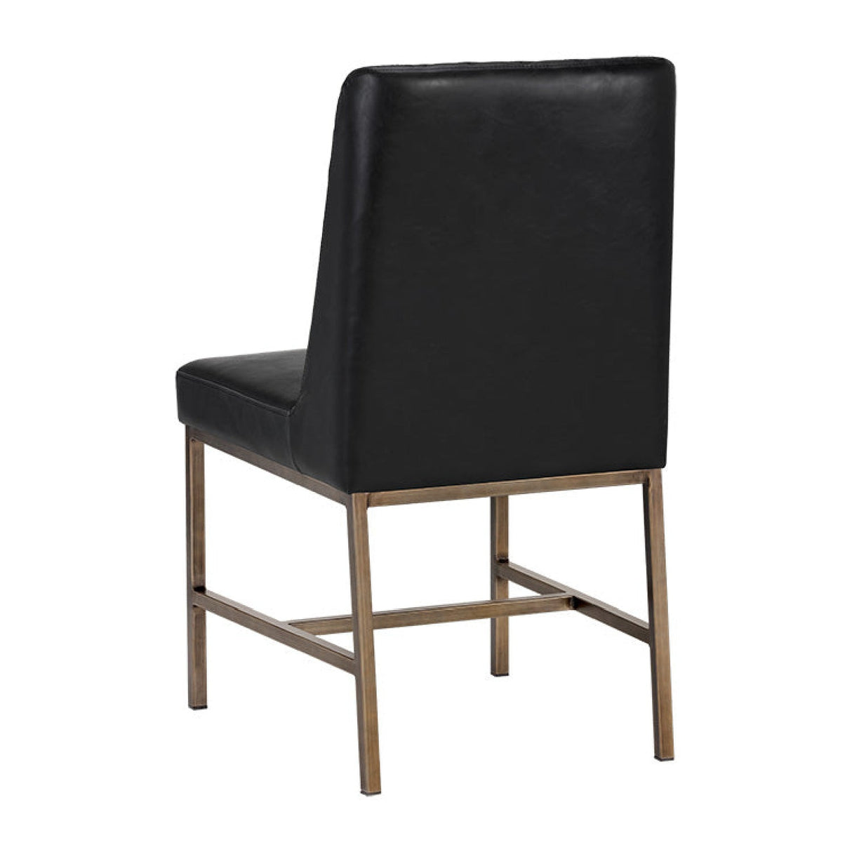 Diamond-Stitched Leather-Inspired Dining Chairs (2) by Splendido Leighland, alternate view 18