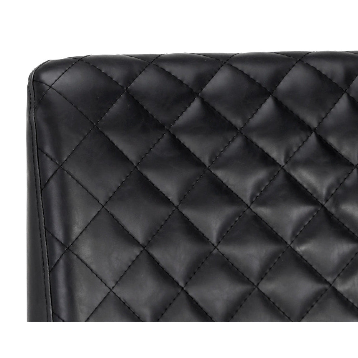 Diamond-Stitched Leather-Inspired Dining Chairs (2) by Splendido Leighland, alternate view 20