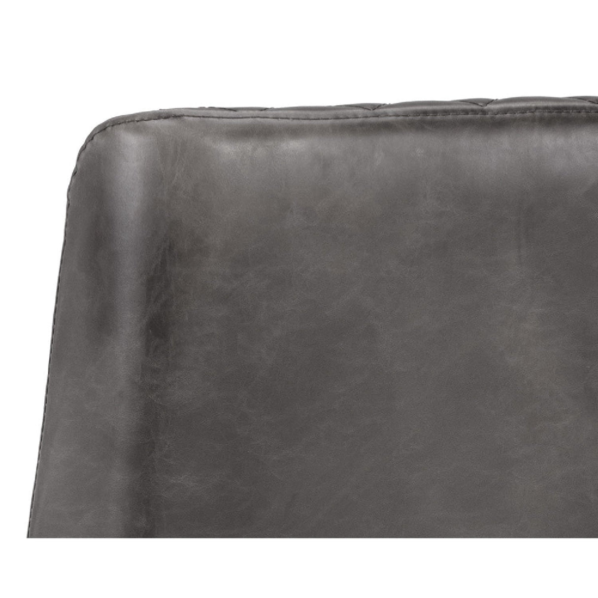 Diamond-Stitched Leather-Inspired Dining Chairs (2) by Splendido Leighland, alternate view 14
