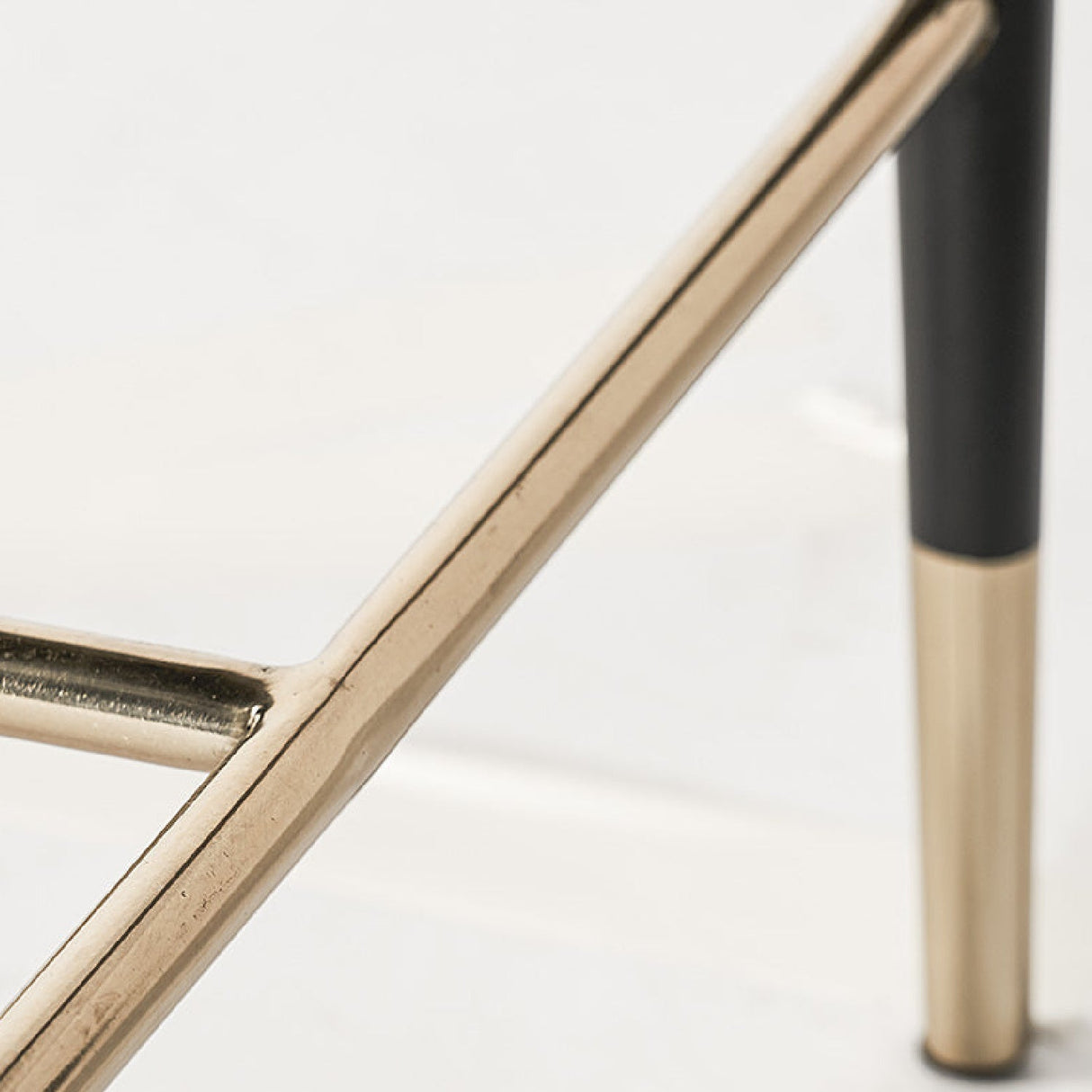 Taupe Leather Counter Stool by Splendido Asher, alternate view 7
