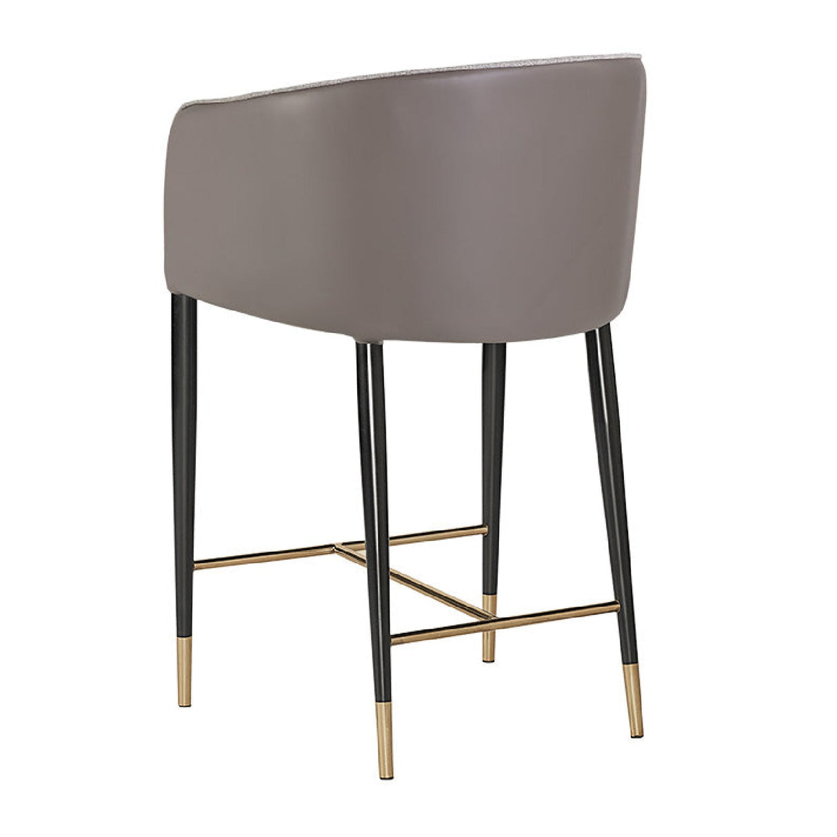 Taupe Leather Counter Stool by Splendido Asher, alternate view 4