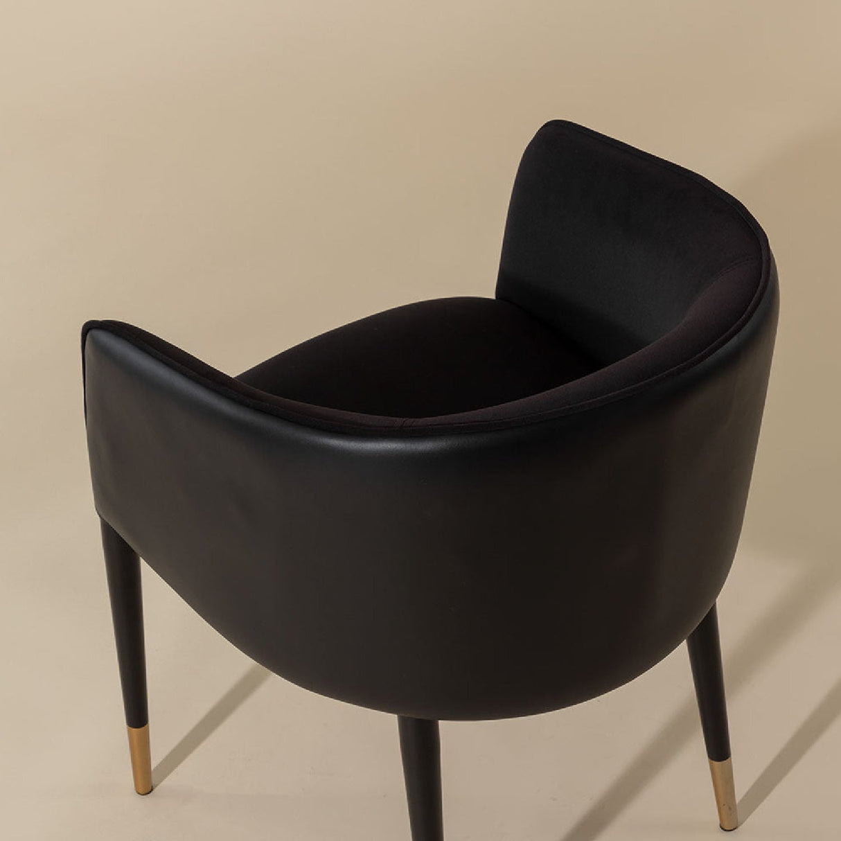 Fabric & Leather Dining Armchair by Splendido Asher Dining Chair, alternate view 24
