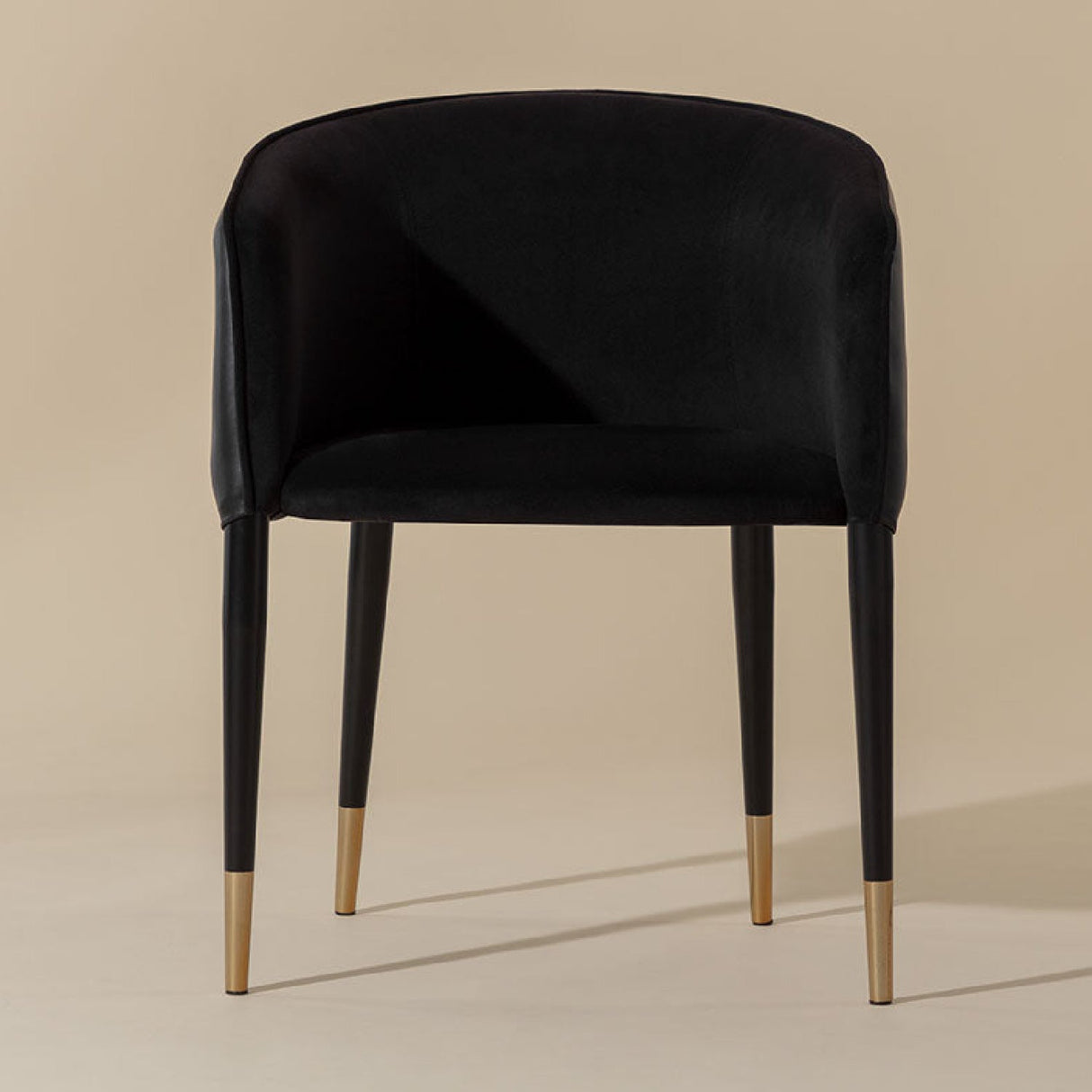 Fabric & Leather Dining Armchair by Splendido Asher Dining Chair, alternate view 22