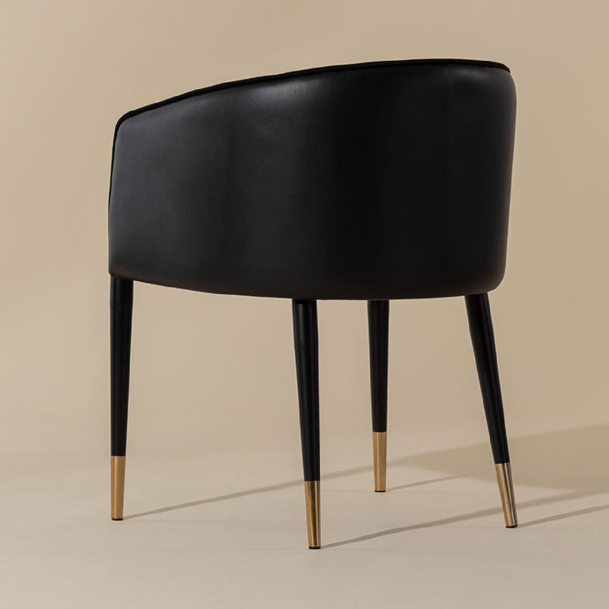 Fabric & Leather Dining Armchair by Splendido Asher Dining Chair, alternate view 23