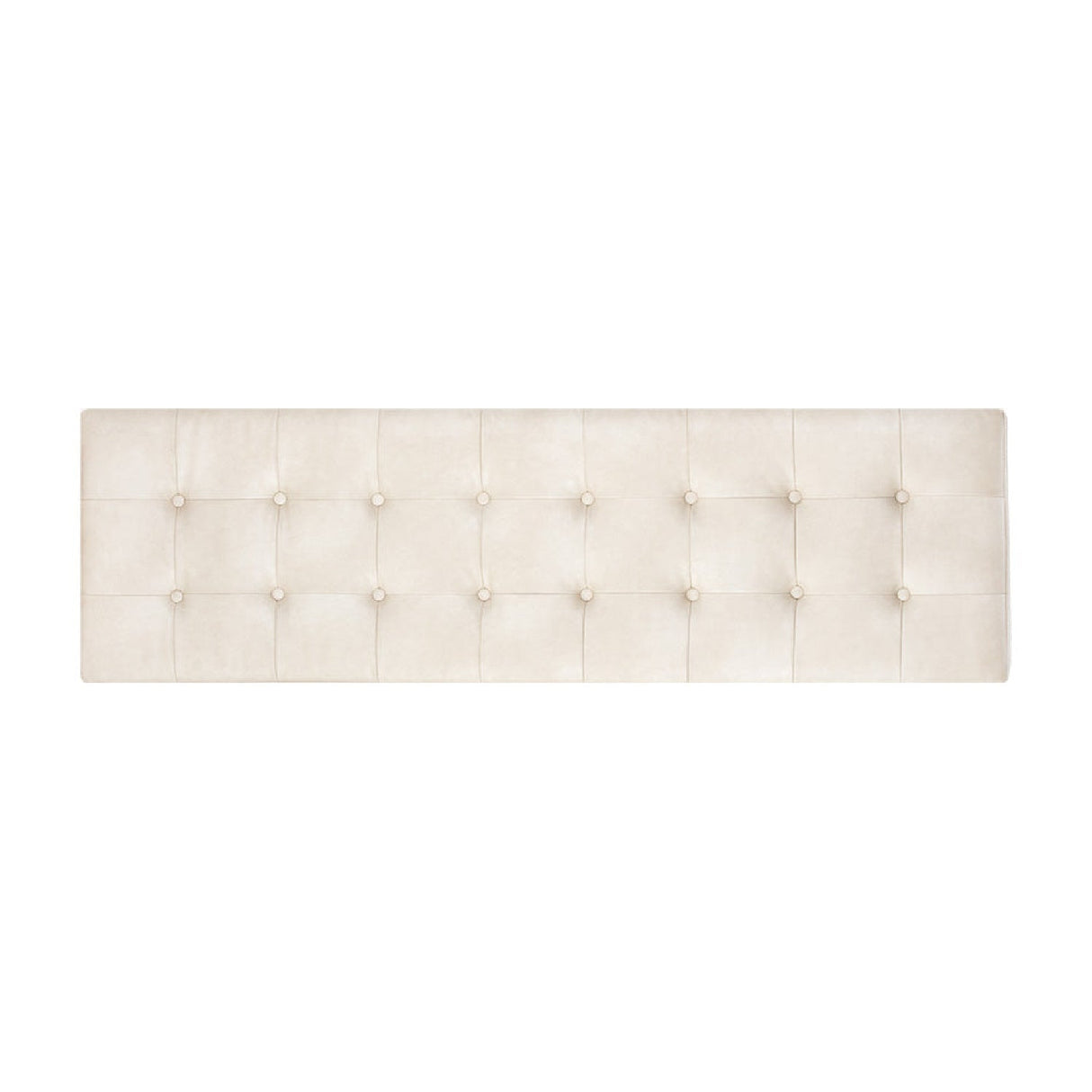 Button Tufted Leather Bench by Splendido Kenji, alternate view 4