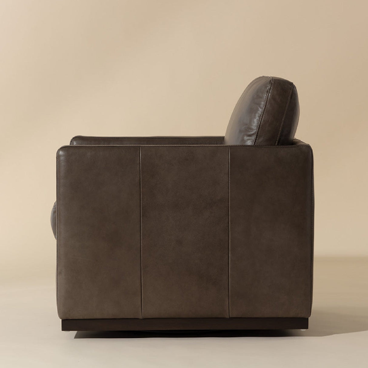 Track-Armed Swivel Lounge Chair by Splendido Portman Accent Chair, alternate view 22
