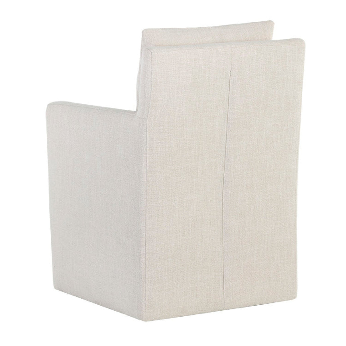 Linen Wheeled Dining Chair by Splendido Glenrose, alternate view 5