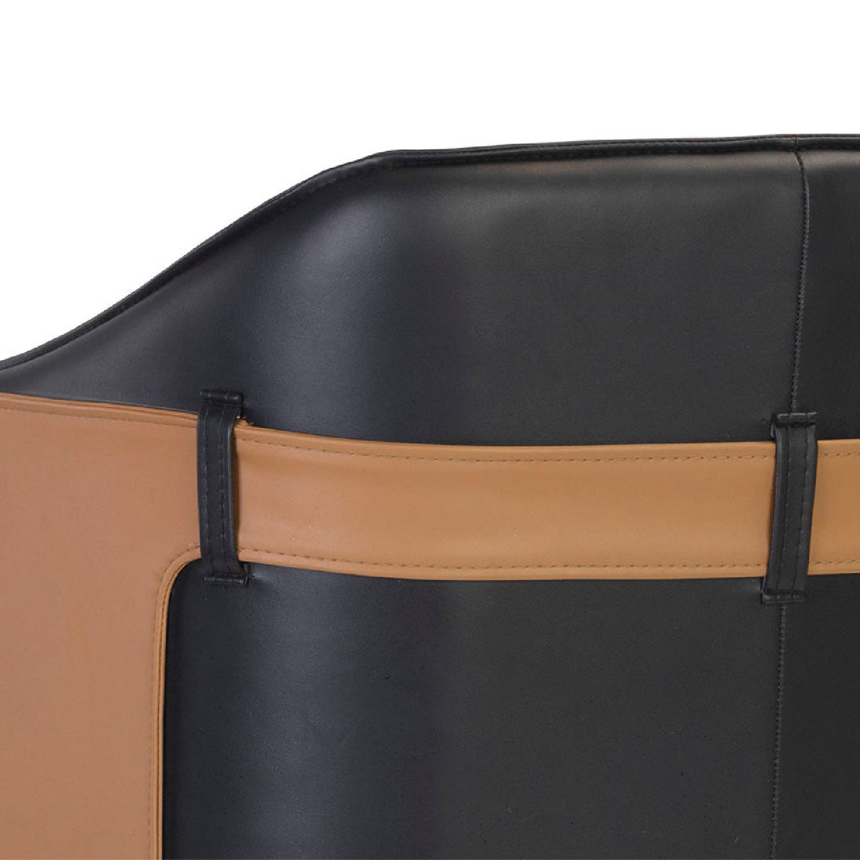 Two-Toned Leather Counter Stool by Splendido Carter, alternate view 12