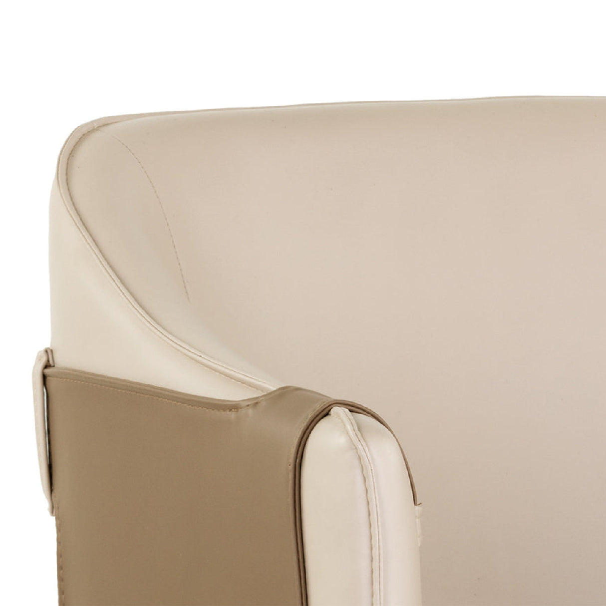 Two-Toned Leather Bar Stool by Splendido Carter Barstool, alternate view 8
