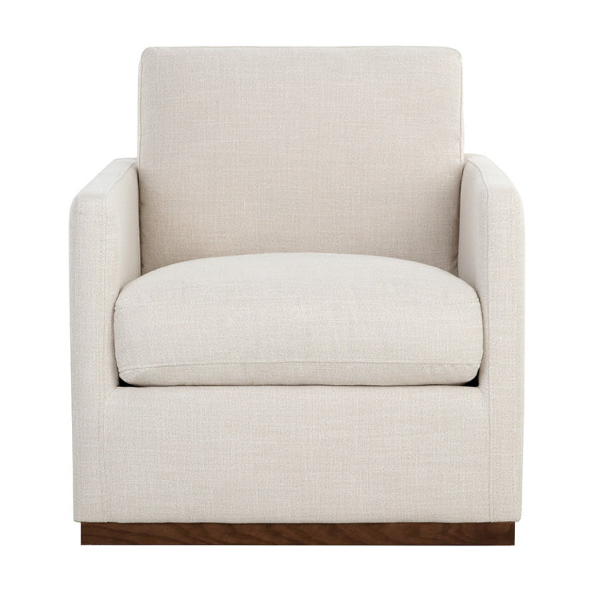 Track-Armed Swivel Lounge Chair by Splendido Portman Accent Chair