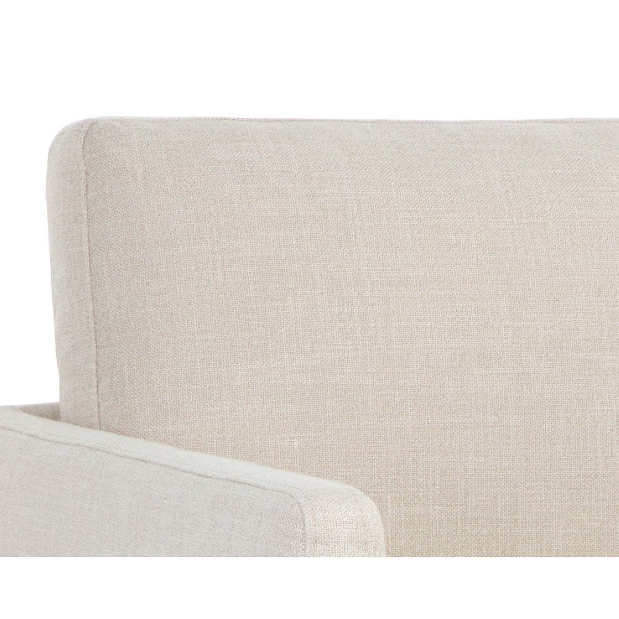 Track-Armed Swivel Lounge Chair by Splendido Portman Accent Chair, alternate view 6