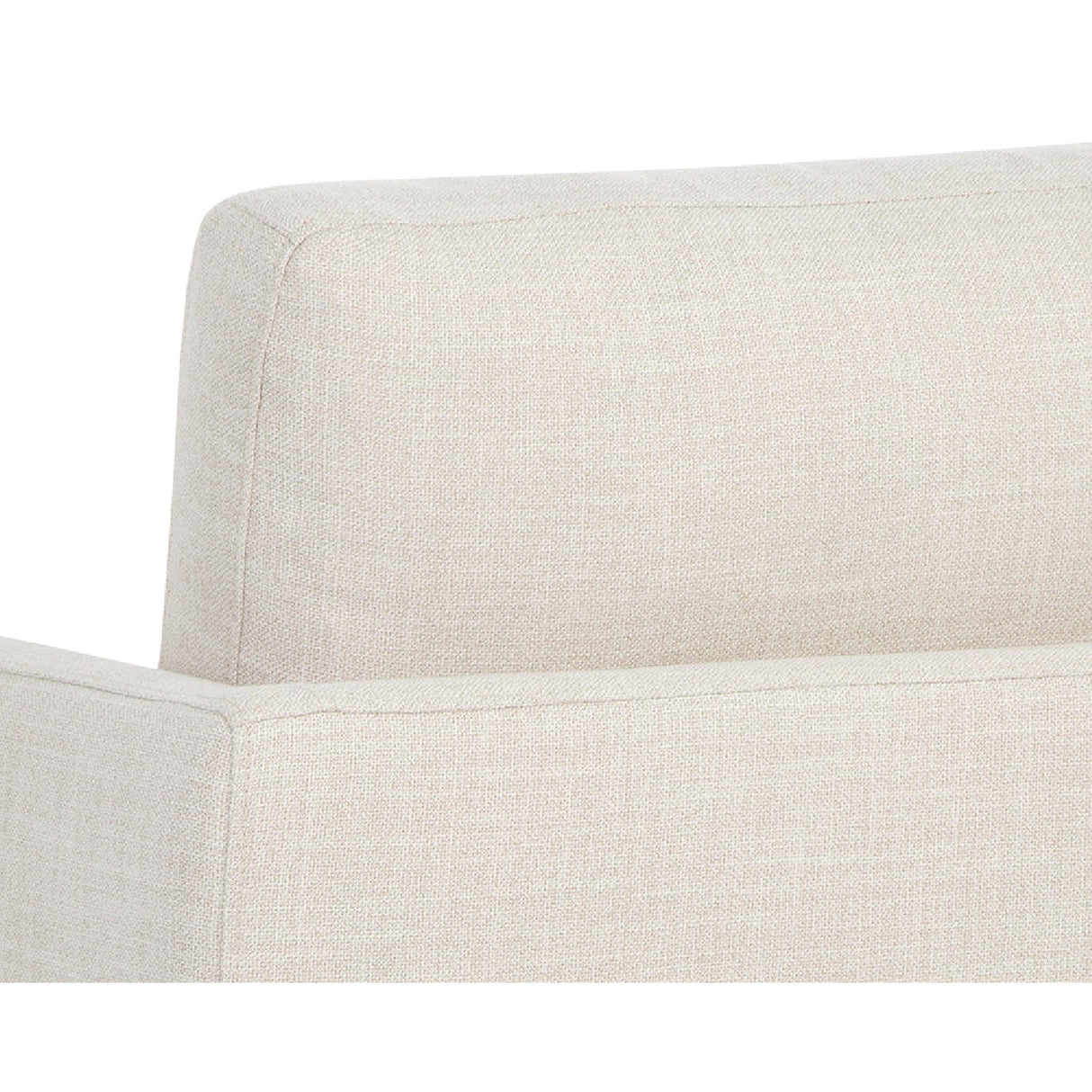 Track-Armed Swivel Lounge Chair by Splendido Portman Accent Chair, alternate view 7