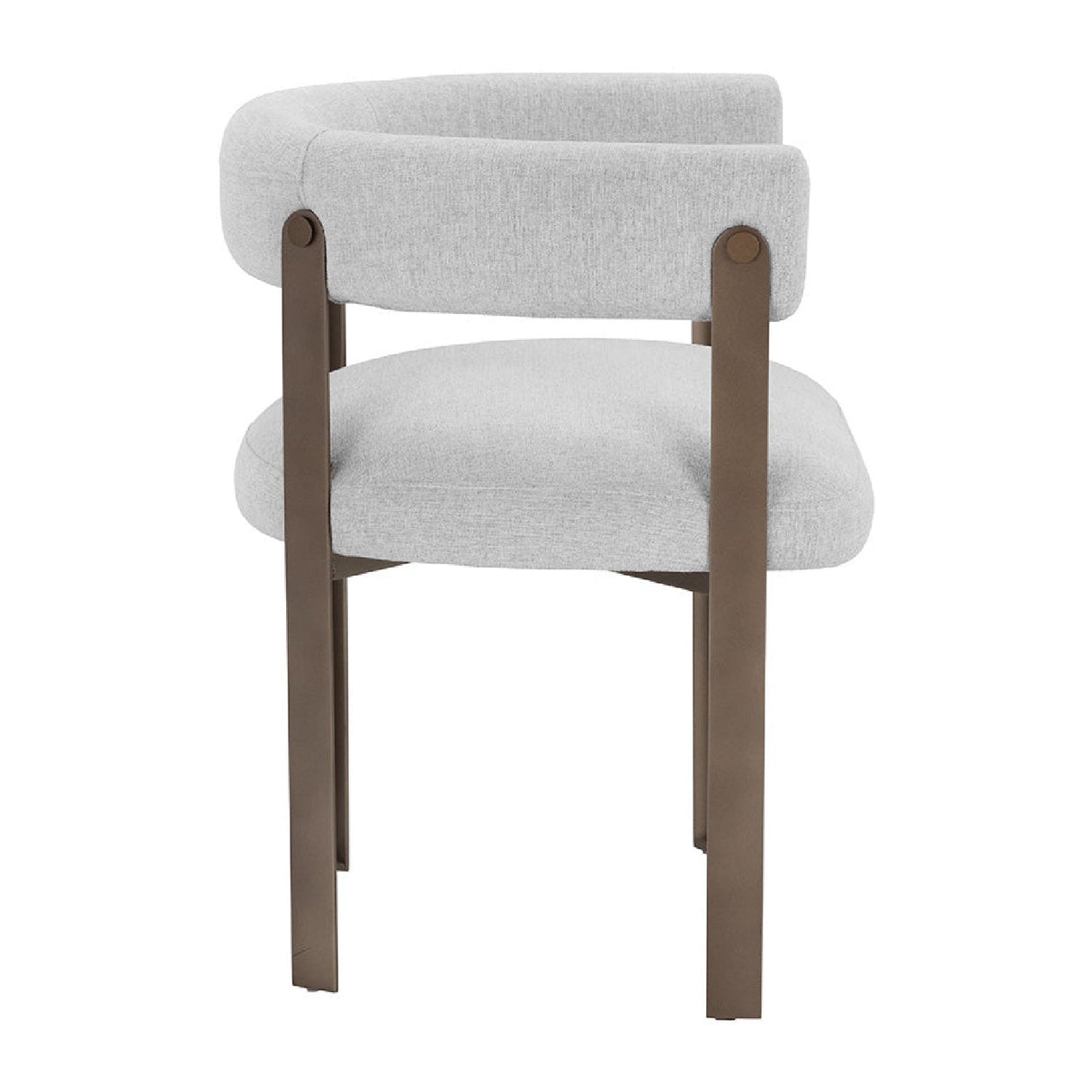 Curved Wood Frame Dining Armchair by Splendido Mae Dining Chair, alternate view 15