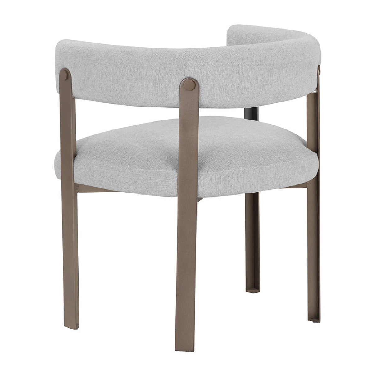 Curved Wood Frame Dining Armchair by Splendido Mae Dining Chair, alternate view 16