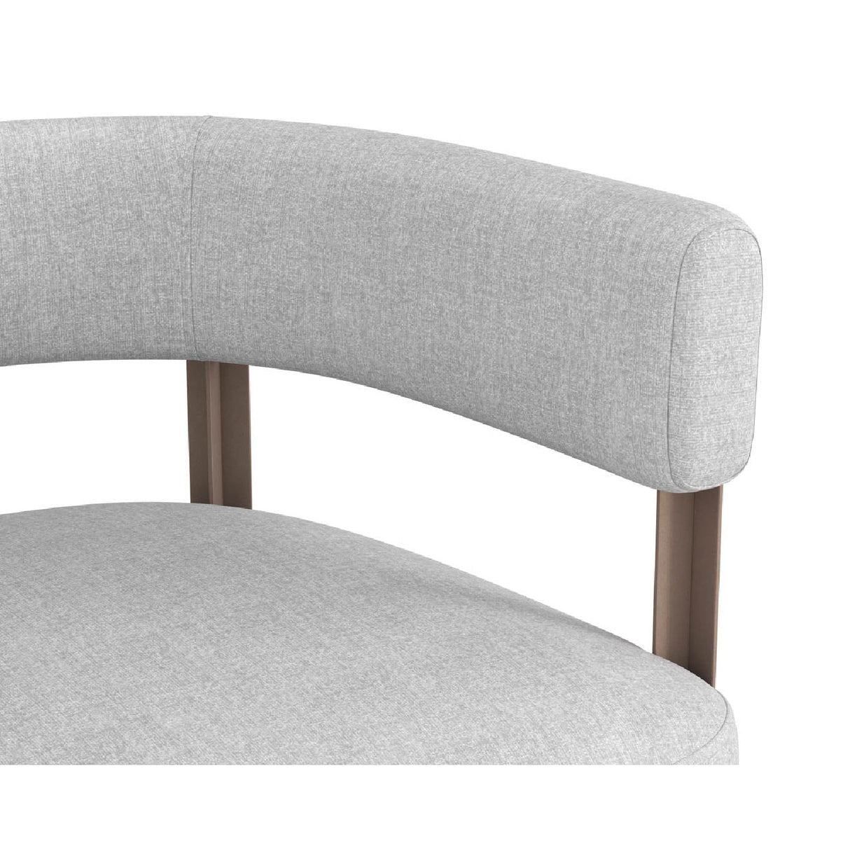 Curved Wood Frame Dining Armchair by Splendido Mae Dining Chair, alternate view 17