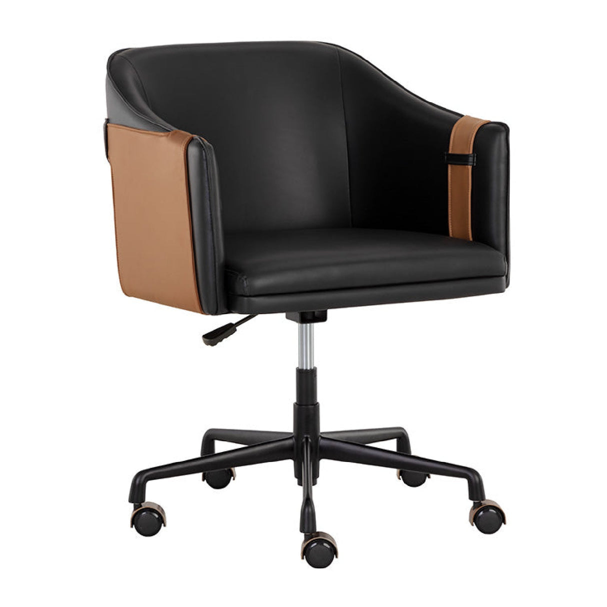 Two-Toned Leather Office Chair by Splendido Carter, alternate view 9