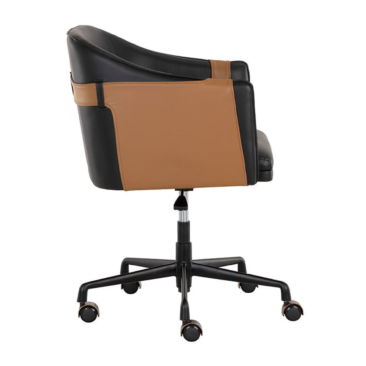 Two-Toned Leather Office Chair by Splendido Carter, alternate view 12