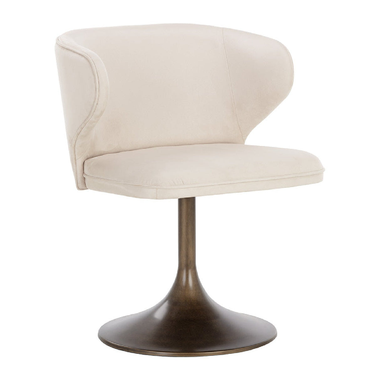 Pedestal Swivel Dining Chair by Splendido Simone