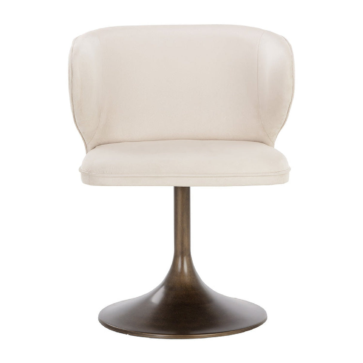 Pedestal Swivel Dining Chair by Splendido Simone, alternate view 3