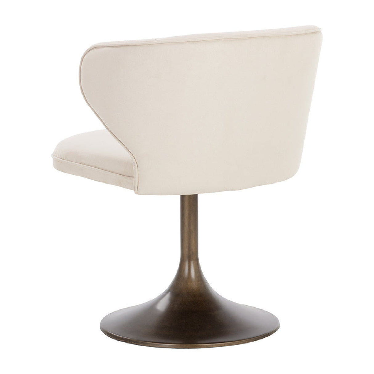 Pedestal Swivel Dining Chair by Splendido Simone, alternate view 5