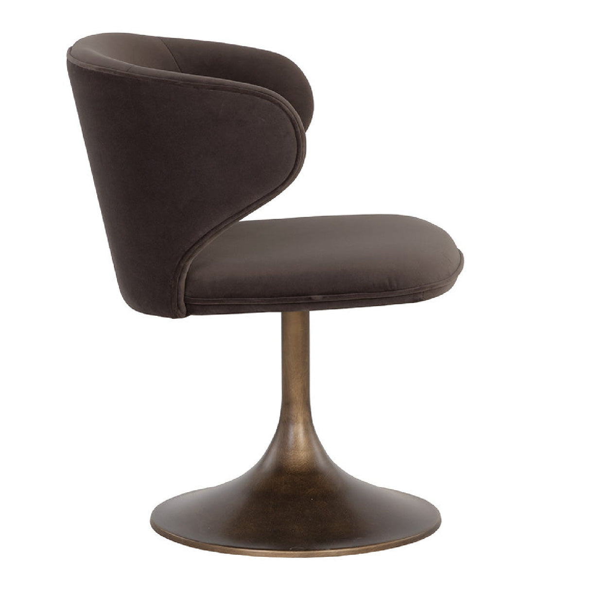 Pedestal Swivel Dining Chair by Splendido Simone, alternate view 14