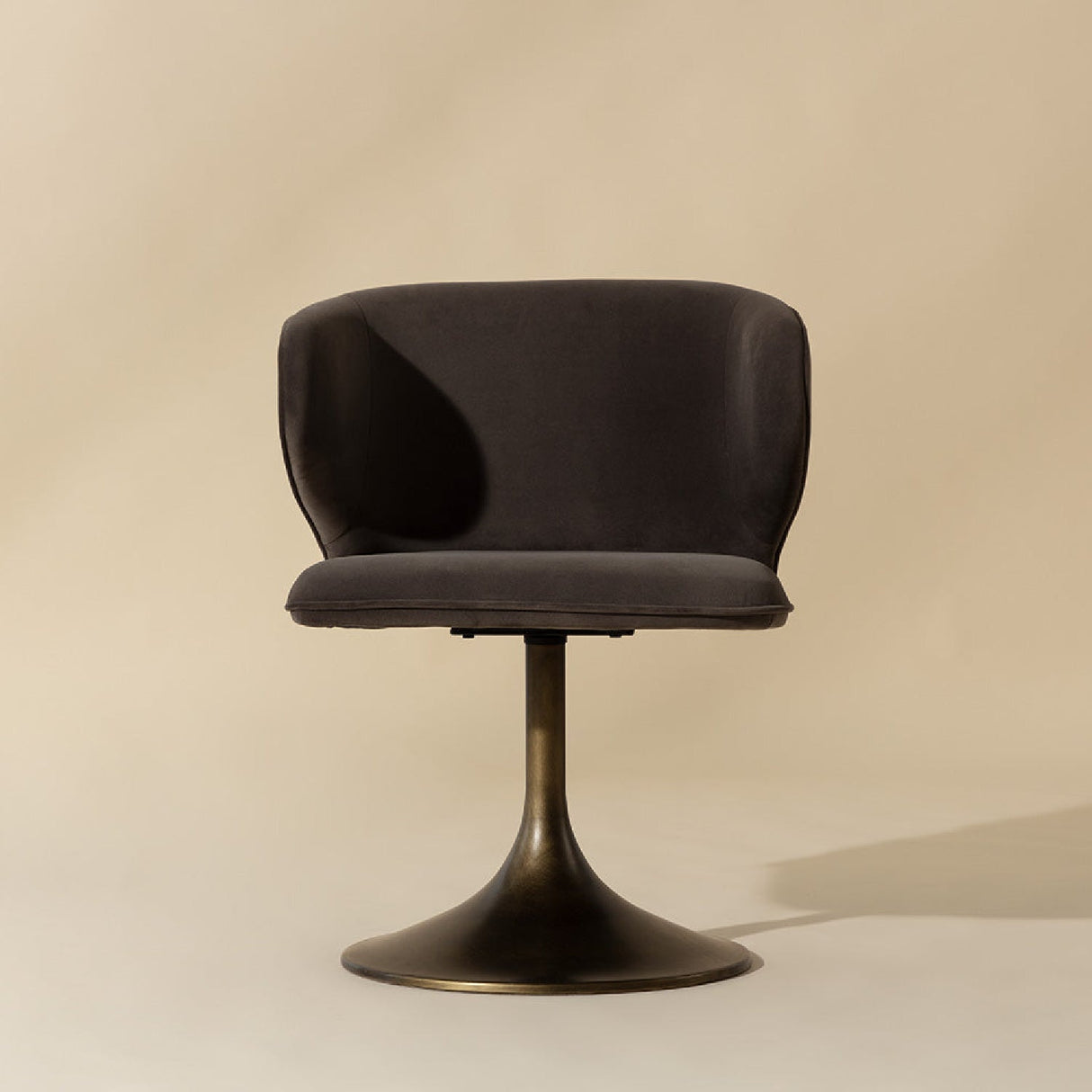 Pedestal Swivel Dining Chair by Splendido Simone, alternate view 19