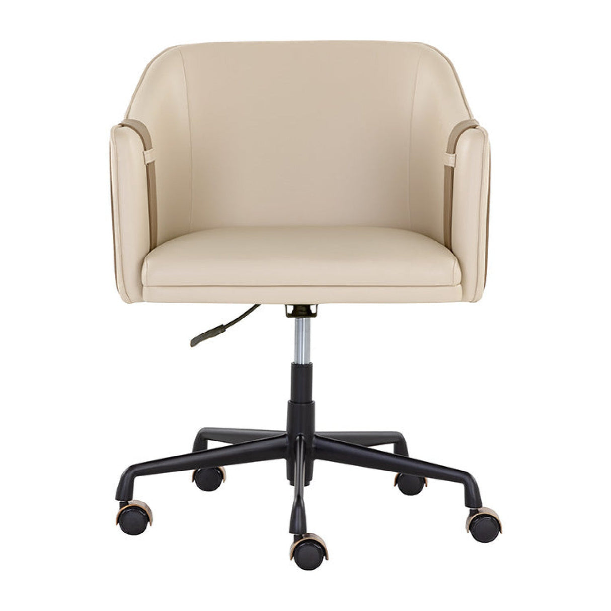 Two-Toned Leather Office Chair by Splendido Carter, alternate view 3