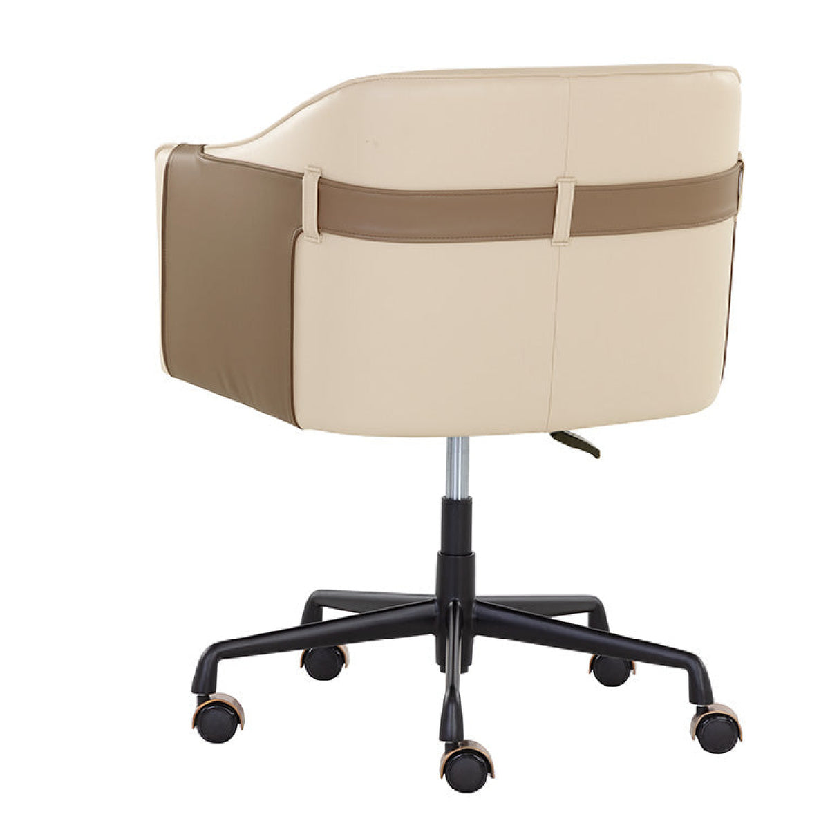 Two-Toned Leather Office Chair by Splendido Carter, alternate view 5