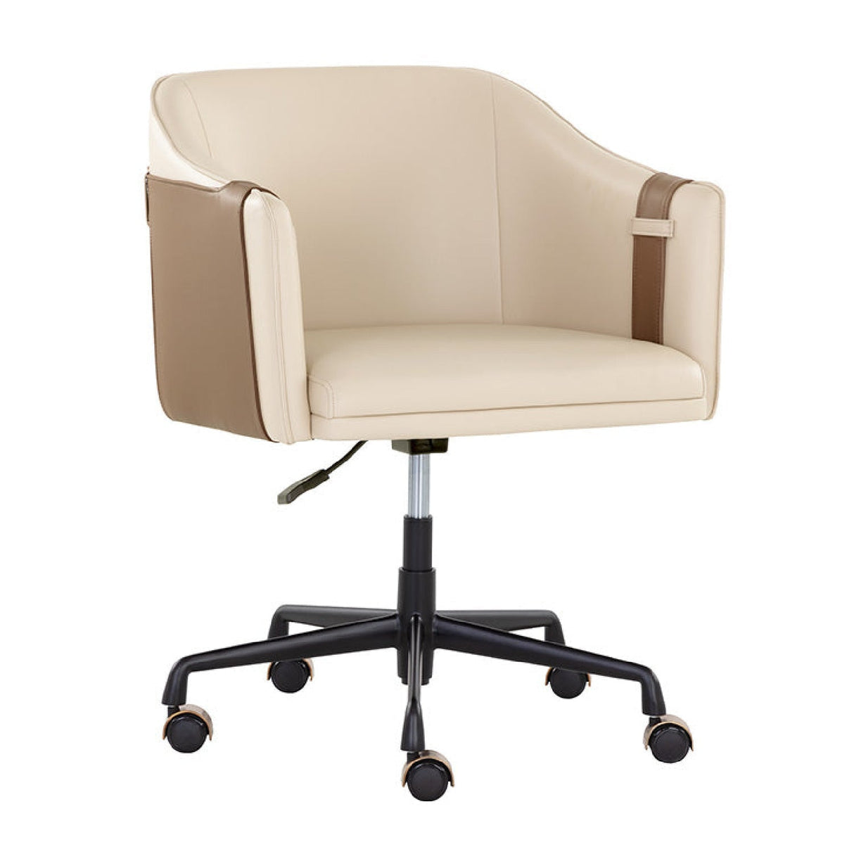 Two-Toned Leather Office Chair by Splendido Carter