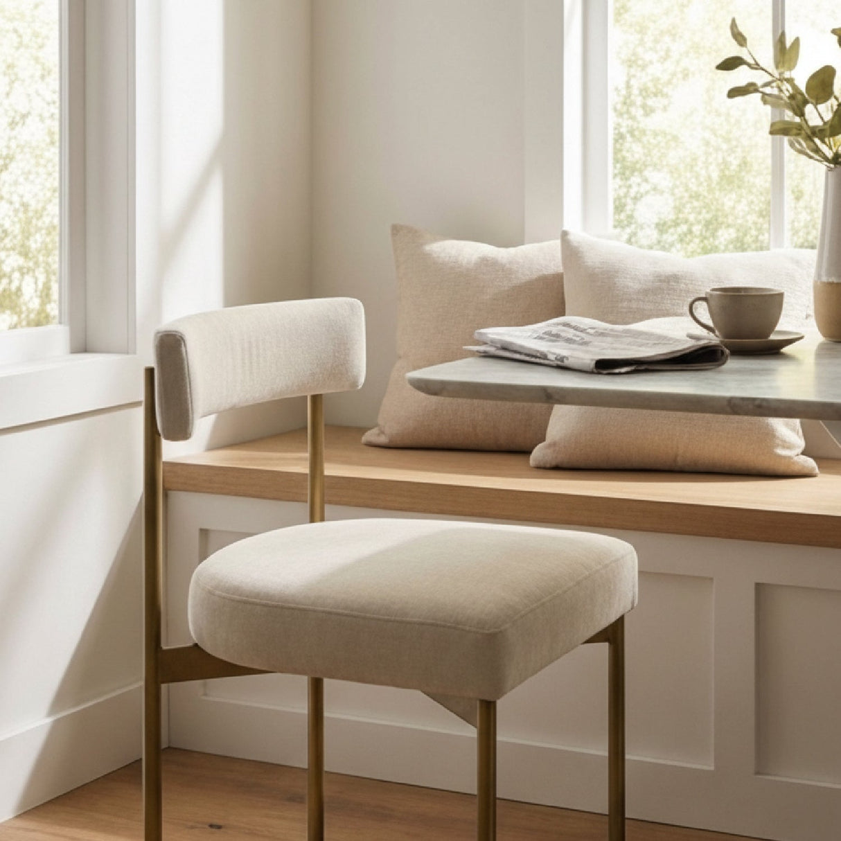 Open-Back Dining Chairs (2) by Splendido Seneca, alternate view 15