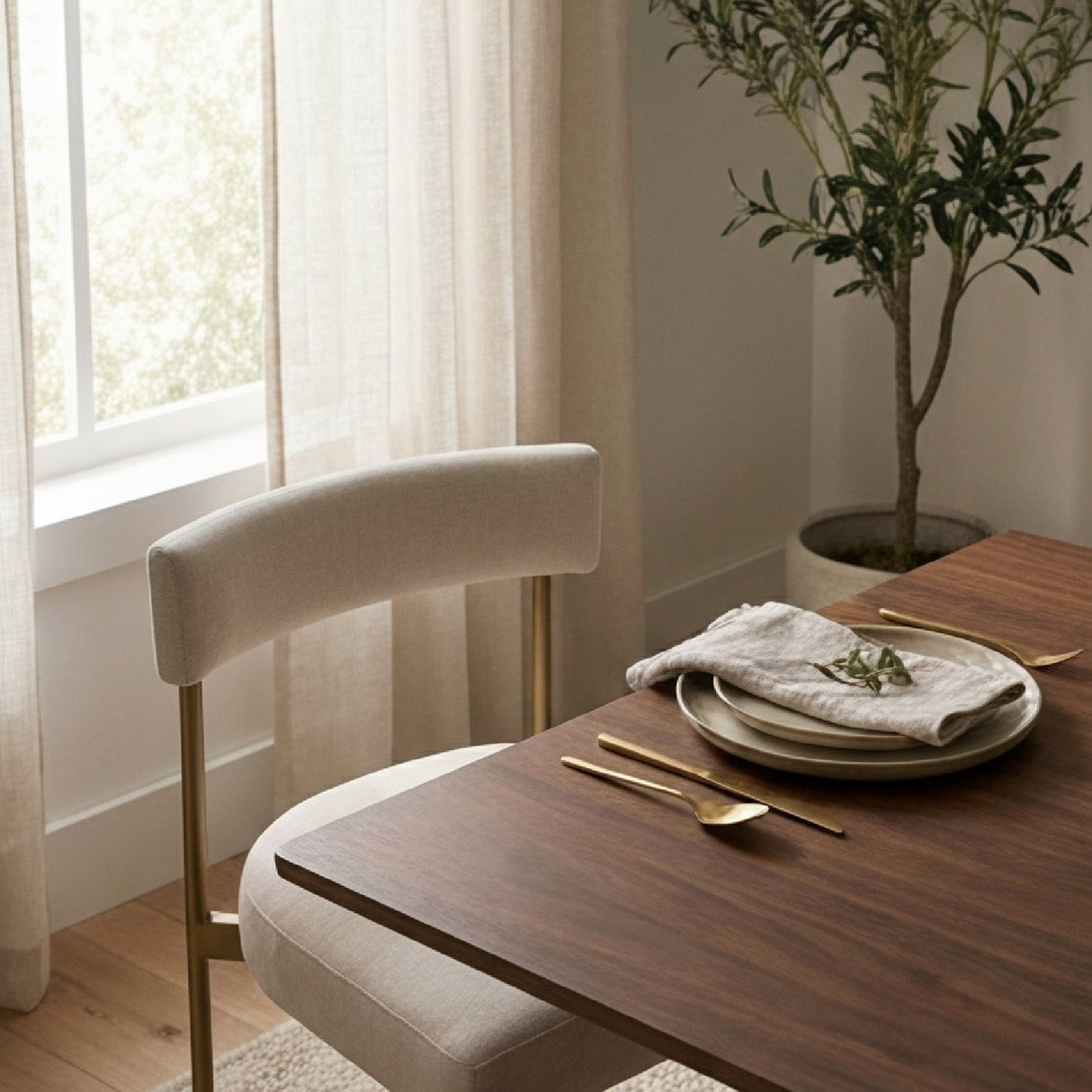 Open-Back Dining Chairs (2) by Splendido Seneca, alternate view 11