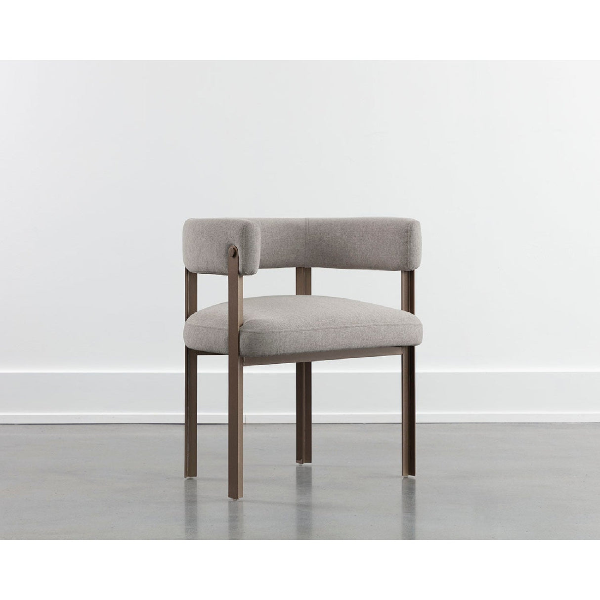 Curved Wood Frame Dining Armchair by Splendido Mae Dining Chair, alternate view 11