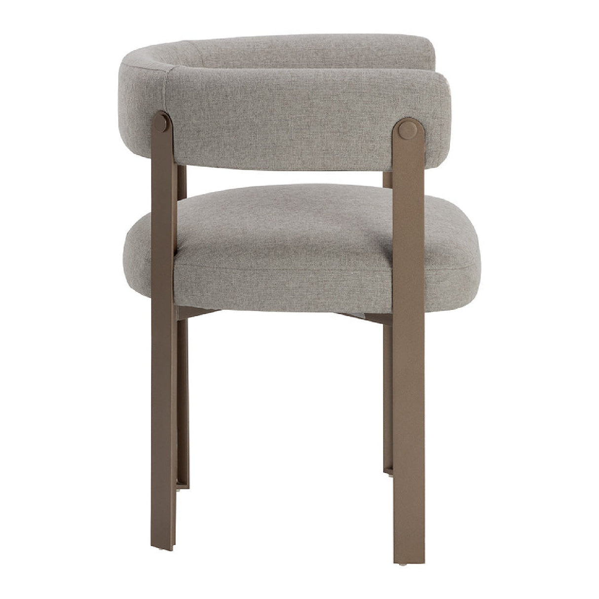 Curved Wood Frame Dining Armchair by Splendido Mae Dining Chair, alternate view 4