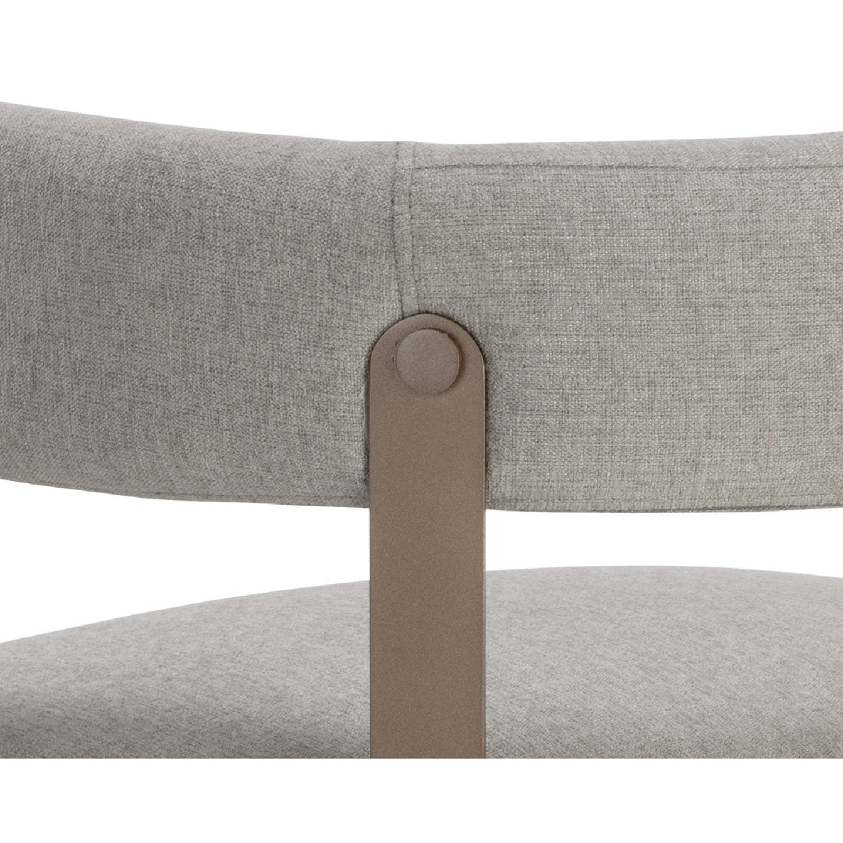 Curved Wood Frame Dining Armchair by Splendido Mae Dining Chair, alternate view 8