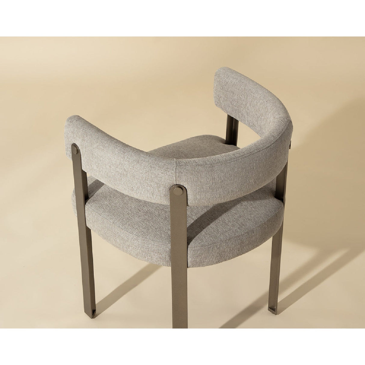 Curved Wood Frame Dining Armchair by Splendido Mae Dining Chair, alternate view 10