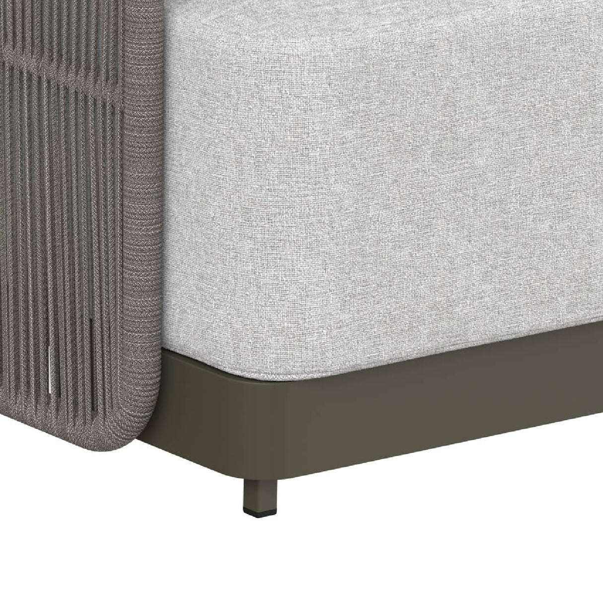Gray Rope Outdoor Sofa by Splendido Allariz, alternate view 5