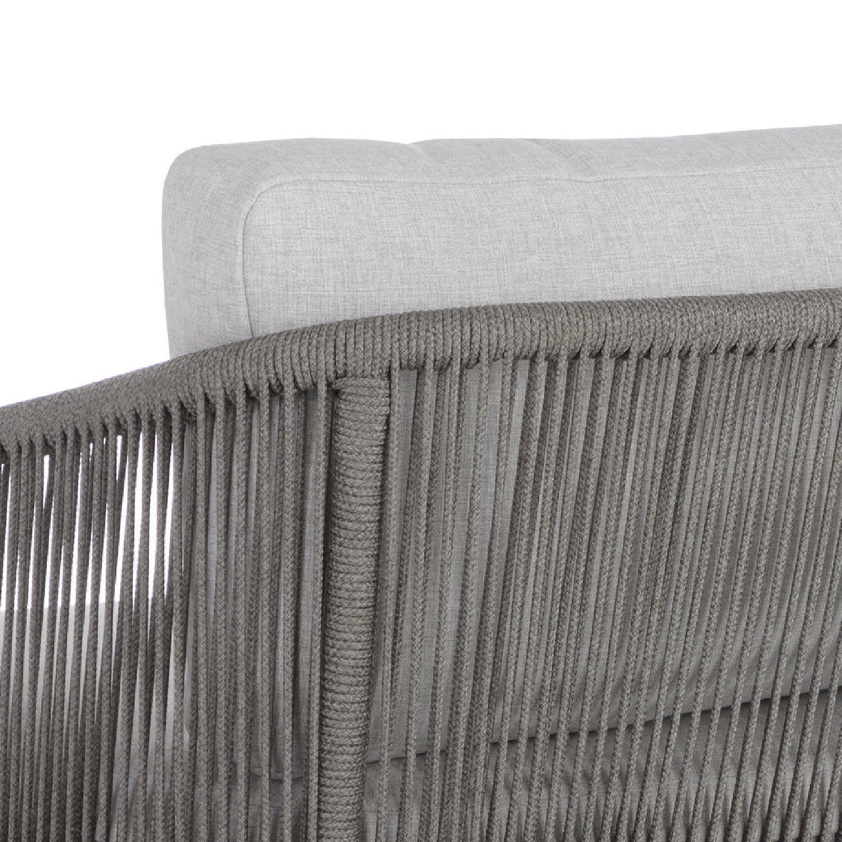Gray Rope Outdoor Sofa by Splendido Allariz, alternate view 8