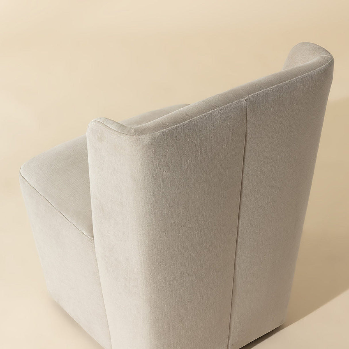 Upholstered Wheel Dining Chair by Splendido Amita, alternate view 11
