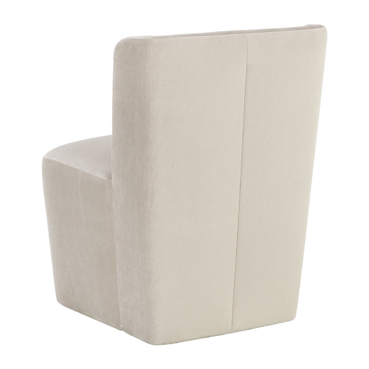 Upholstered Wheel Dining Chair by Splendido Amita, alternate view 5