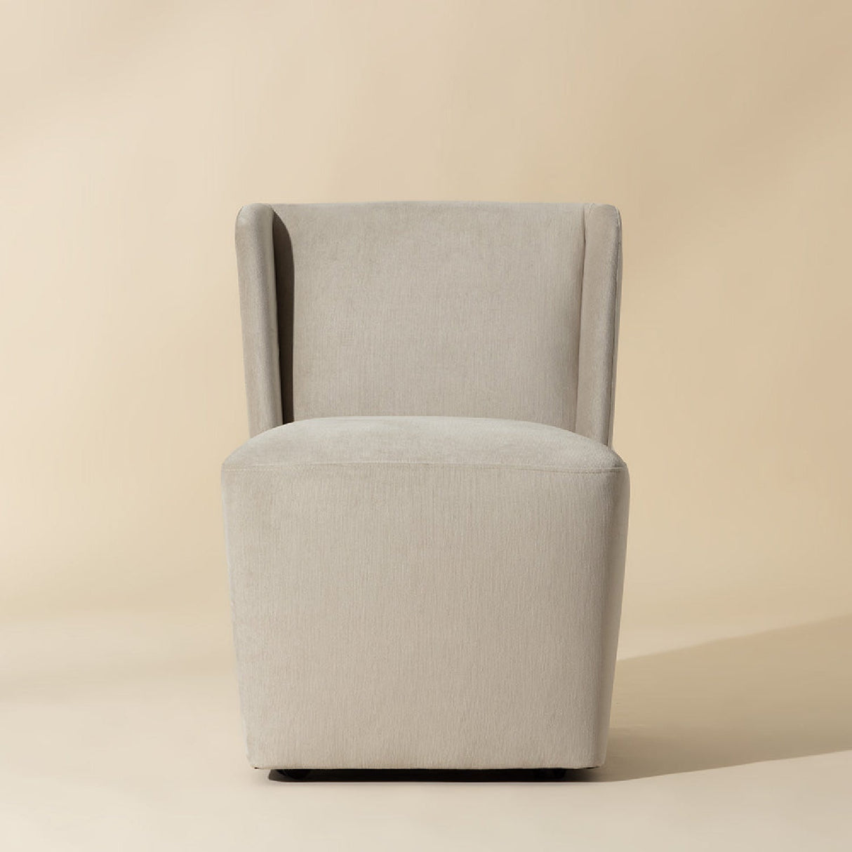 Upholstered Wheel Dining Chair by Splendido Amita, alternate view 9