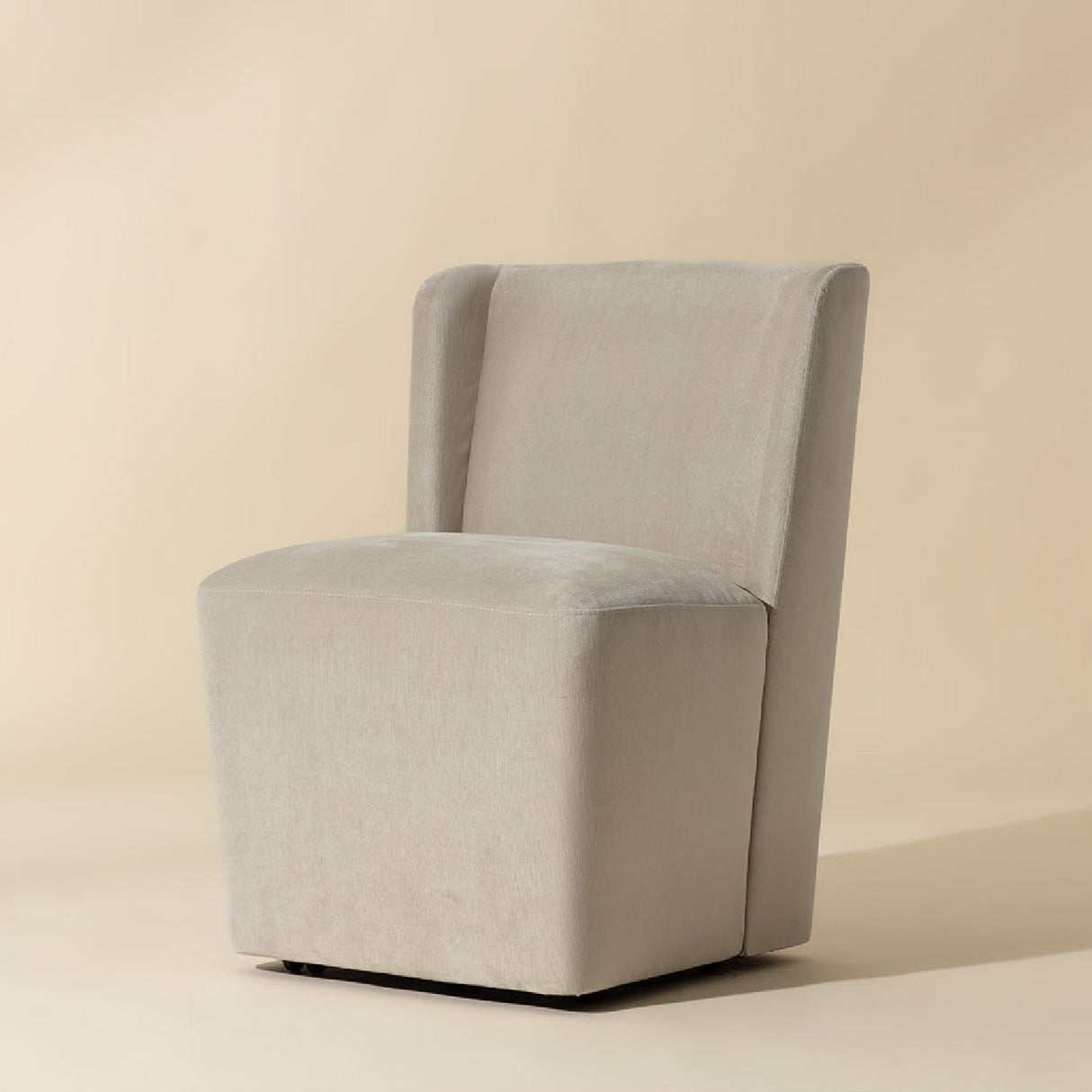 Upholstered Wheel Dining Chair by Splendido Amita, alternate view 10